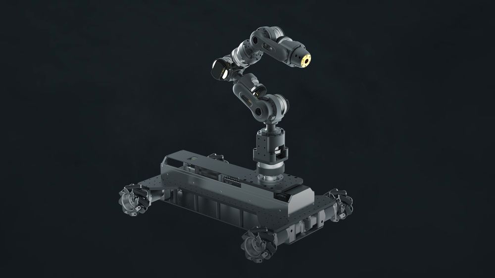 AMBER Mobile AI Robo Arm